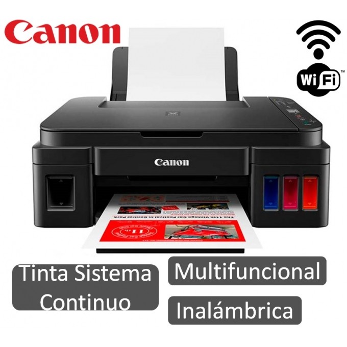 impresoras y scanners - TOTALMENTE NUEVA CANON G3110 CON BOTELLA DE TINTA ,WI-FI 2