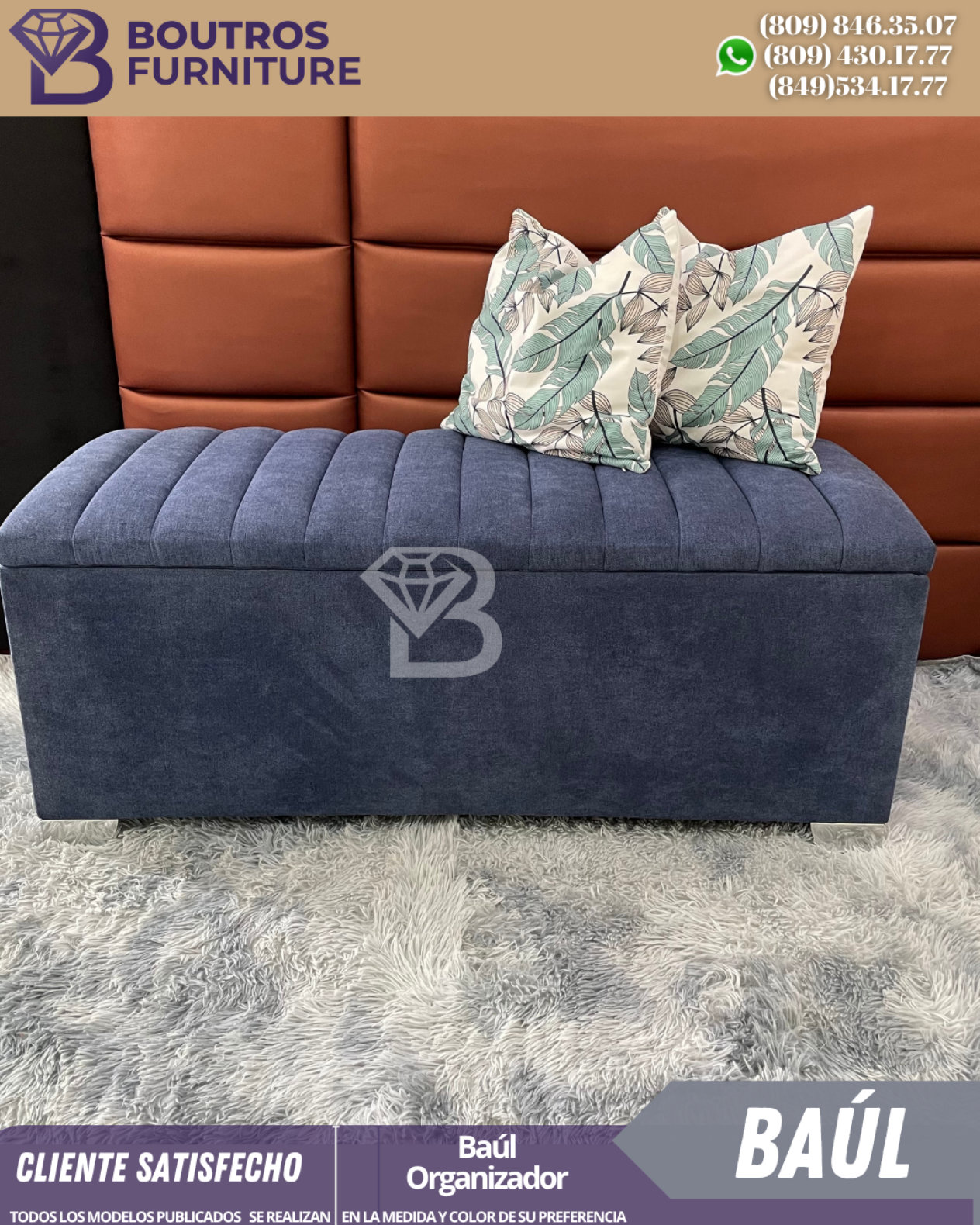muebles y colchones - Baúl grande   1