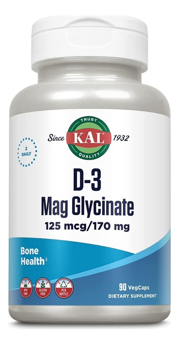 Salud y Equipamiento Médico - Glicinato Magnesio 90caps Kal 0