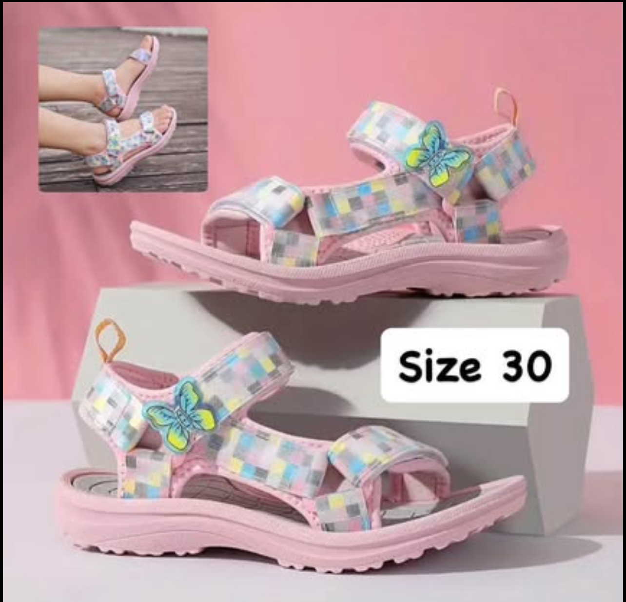 ropa y zapatos - Sandalias  deportivas para niñas 3