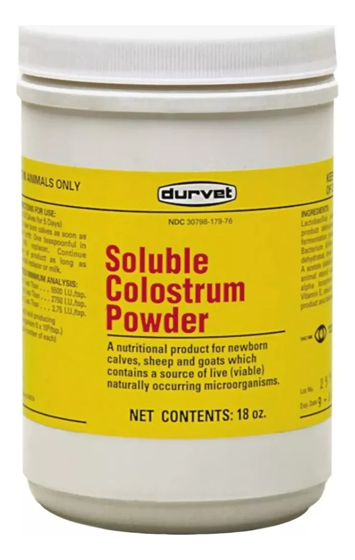 Salud y Equipamiento Médico - Calostro Bovino Durvet 1
