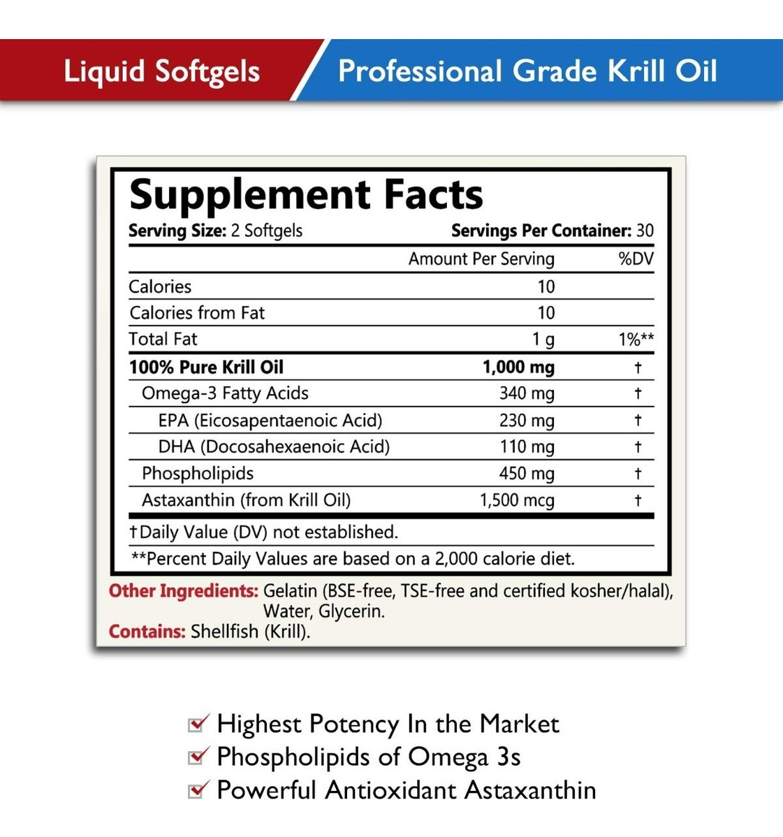Salud y Equipamiento Médico - Aceite Krill 1000 Mg Naturemyst 2