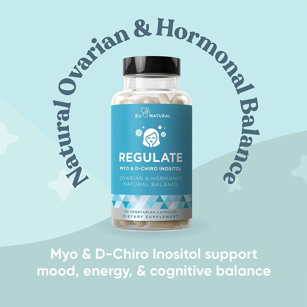 Salud y Equipamiento Médico - Myo Inositol Y D-chiro Inositol Fertilidad Ovarico 90 Cap 2