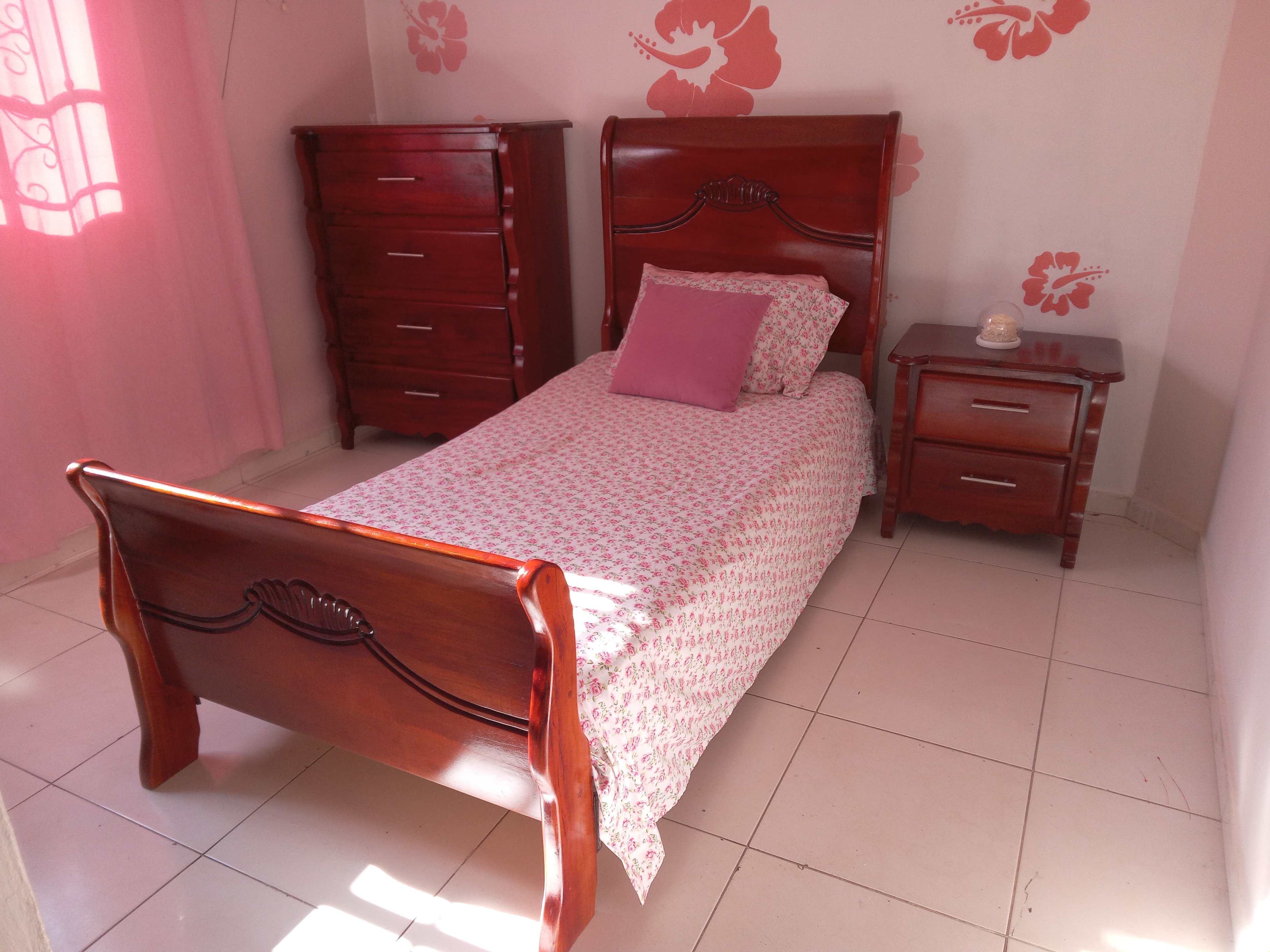 muebles y colchones - De Oportunidad! JUEGO DE HABITACION TWIN en caoba 5