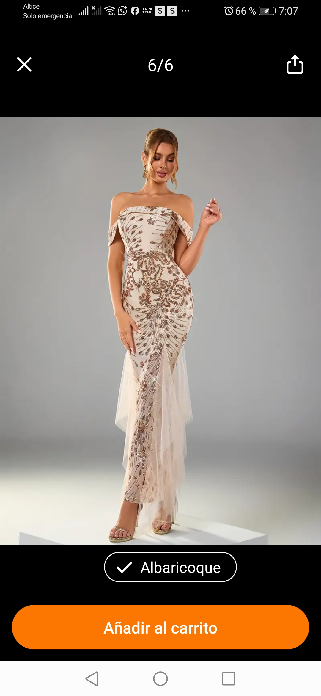 ropa para mujer - Vestido de Fiesta 1
