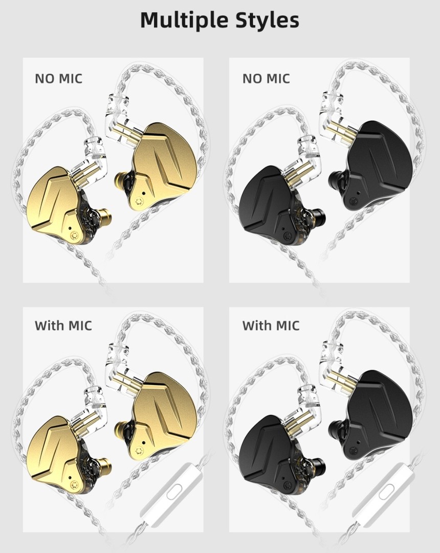 camaras y audio - KZ ZSN PRO X  in-ear monitor de música y auricular para video juegos EN OFERTA  2