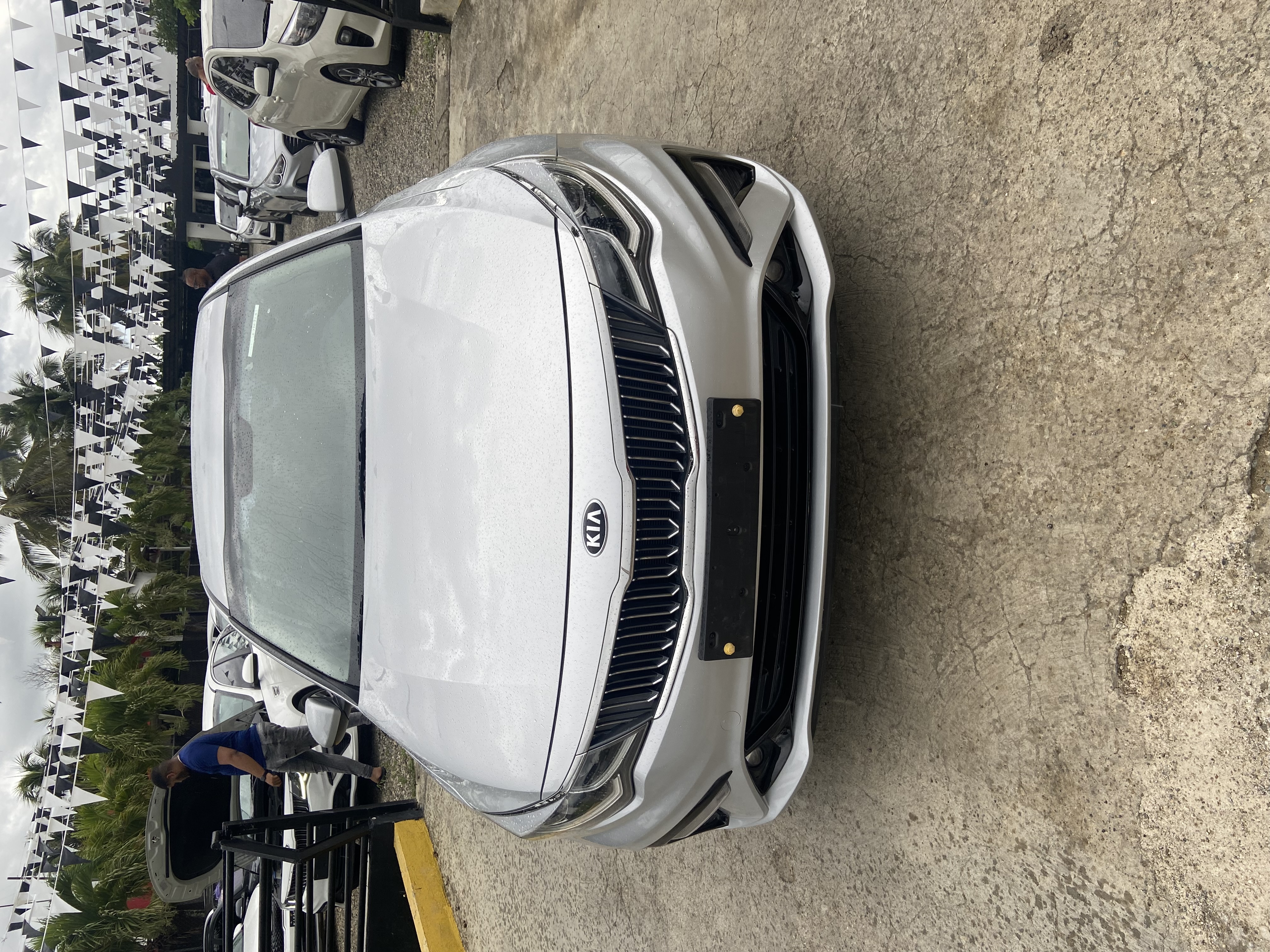 carros - Kia k5 2021 el más nuevo gris original  2