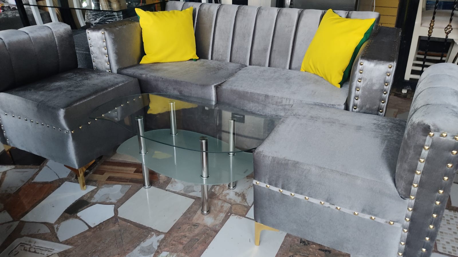 muebles y colchones - juegos de muebles con mesita centra incluida en el precio