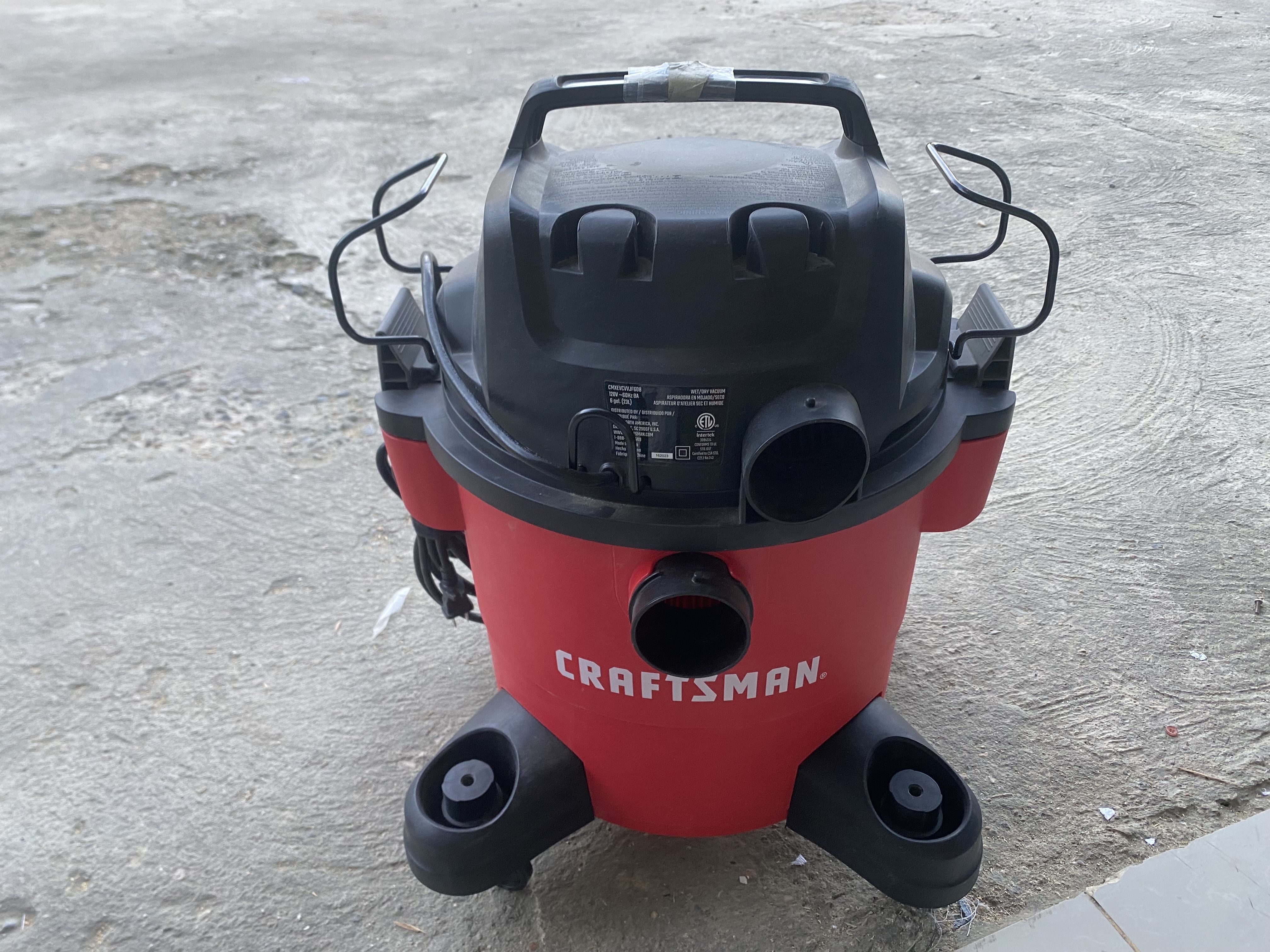 herramientas, jardines y exterior - aspiradora de 6 galones 100% nueva.