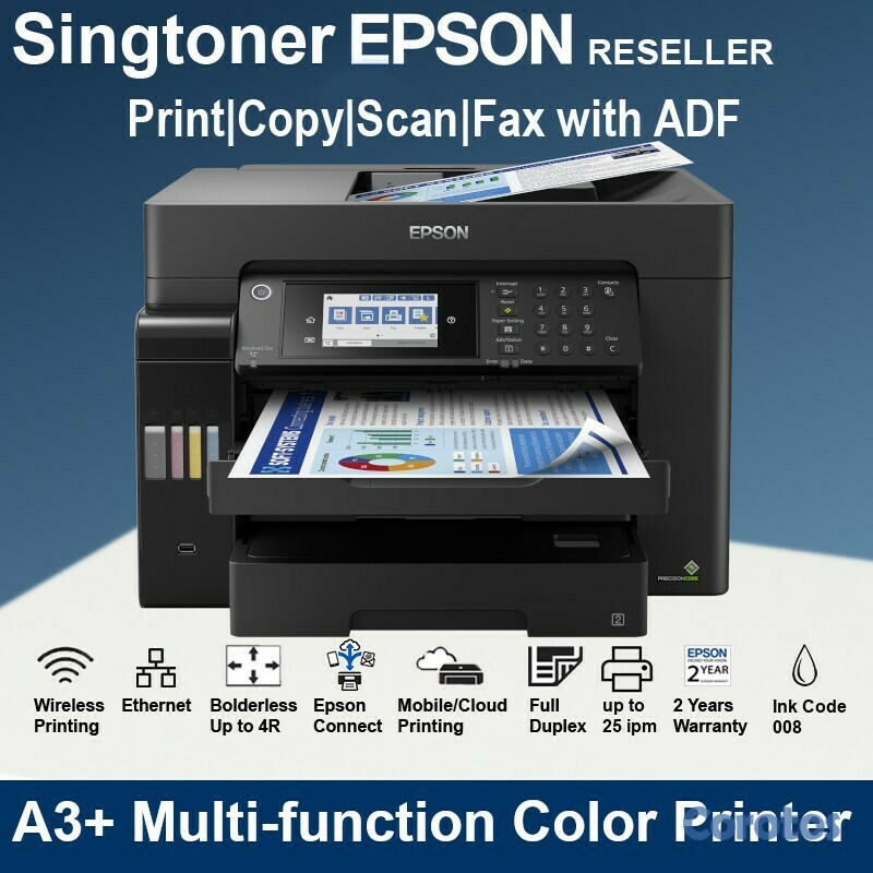 computadoras y laptops - MULTIFUNCION FORMATO ANCHO 13X19 EPSON ECOTANK  CON BOTELLA DE TINTA DE FABRICA 3