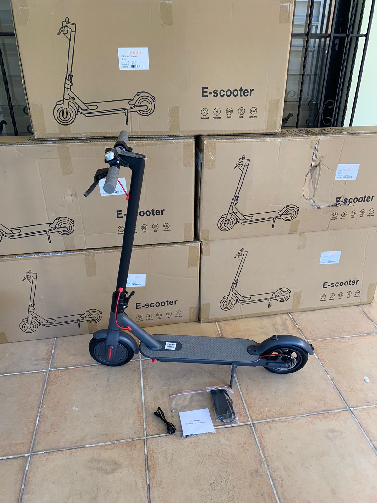 bicicletas y accesorios - Patineta electrica recargable  0