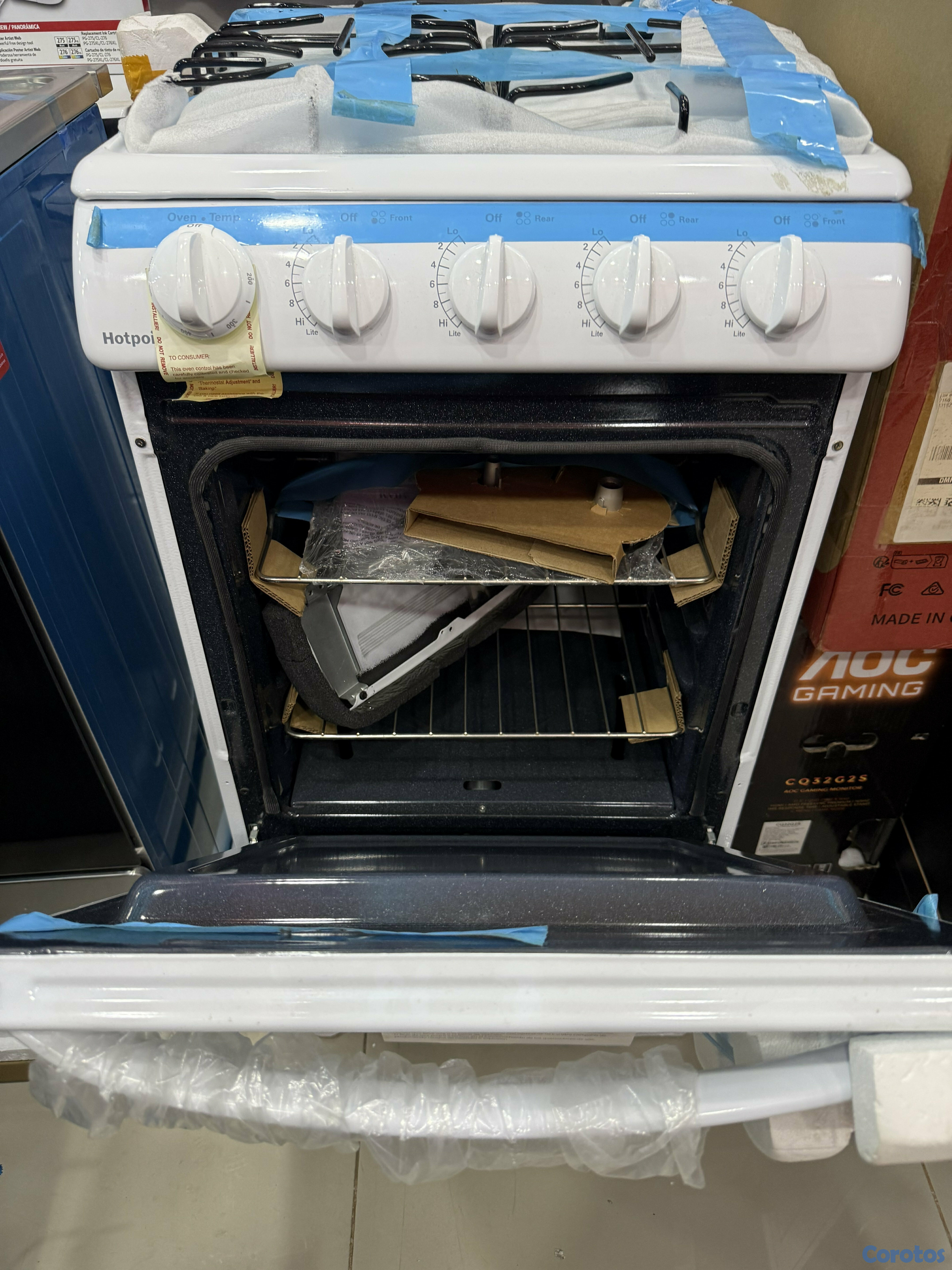 cocina - Estufa Hotpoint Blanca 3