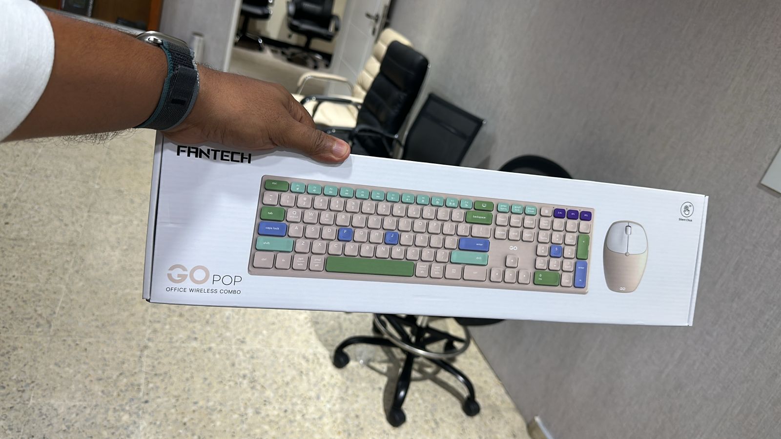 accesorios para electronica - Combo teclado + mouse inalámbrico 2