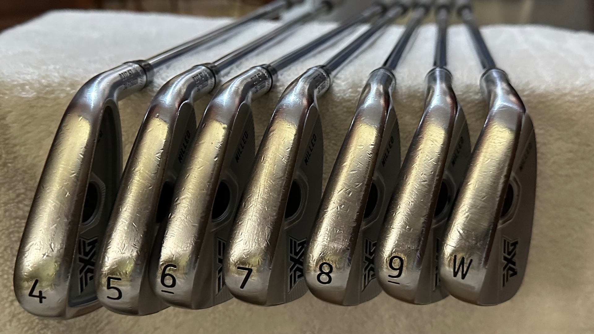 deportes - Juego de palos de Golf PXG con Wedges, Driver y Madera 3, con saqueta Titleist.
 3