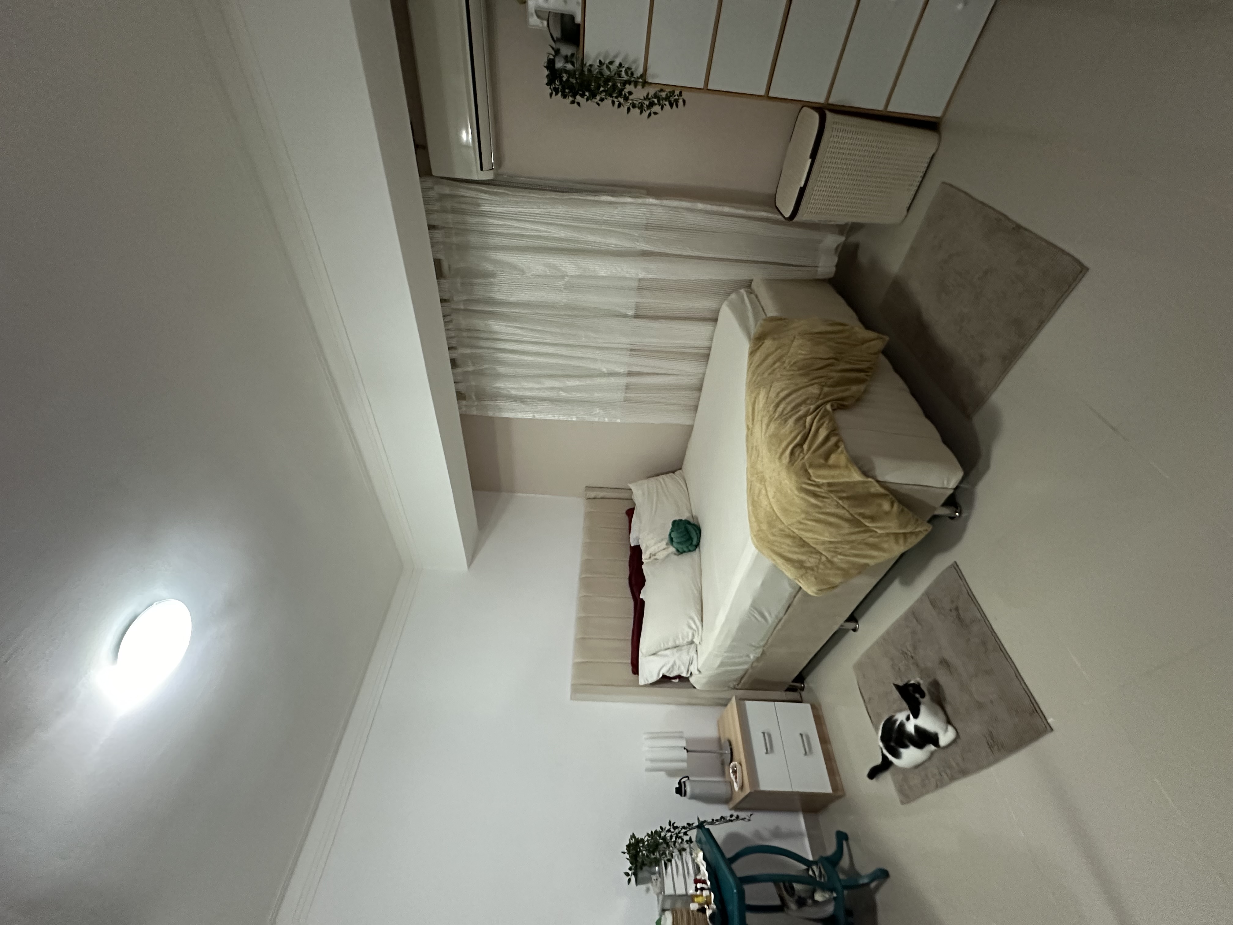 muebles y colchones - Bella Cama Full Crema + Colchon Doble Pillow Top  1