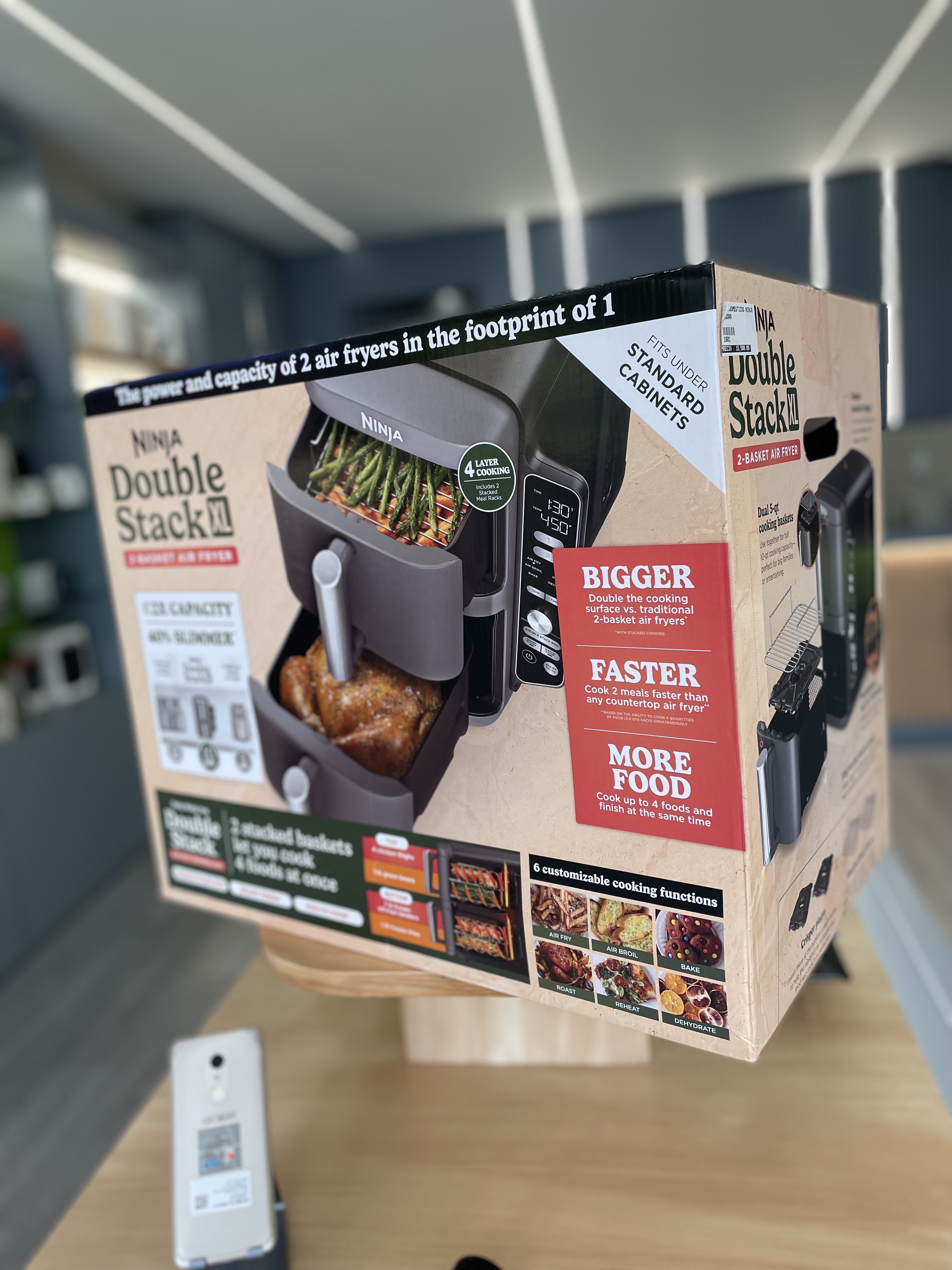 electrodomesticos - AIR FRYER NINJA (FREIDORA)DOUBLE STACK KL 5