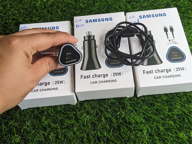 celulares y tabletas - Cargadores para carros tipo c Samsung 