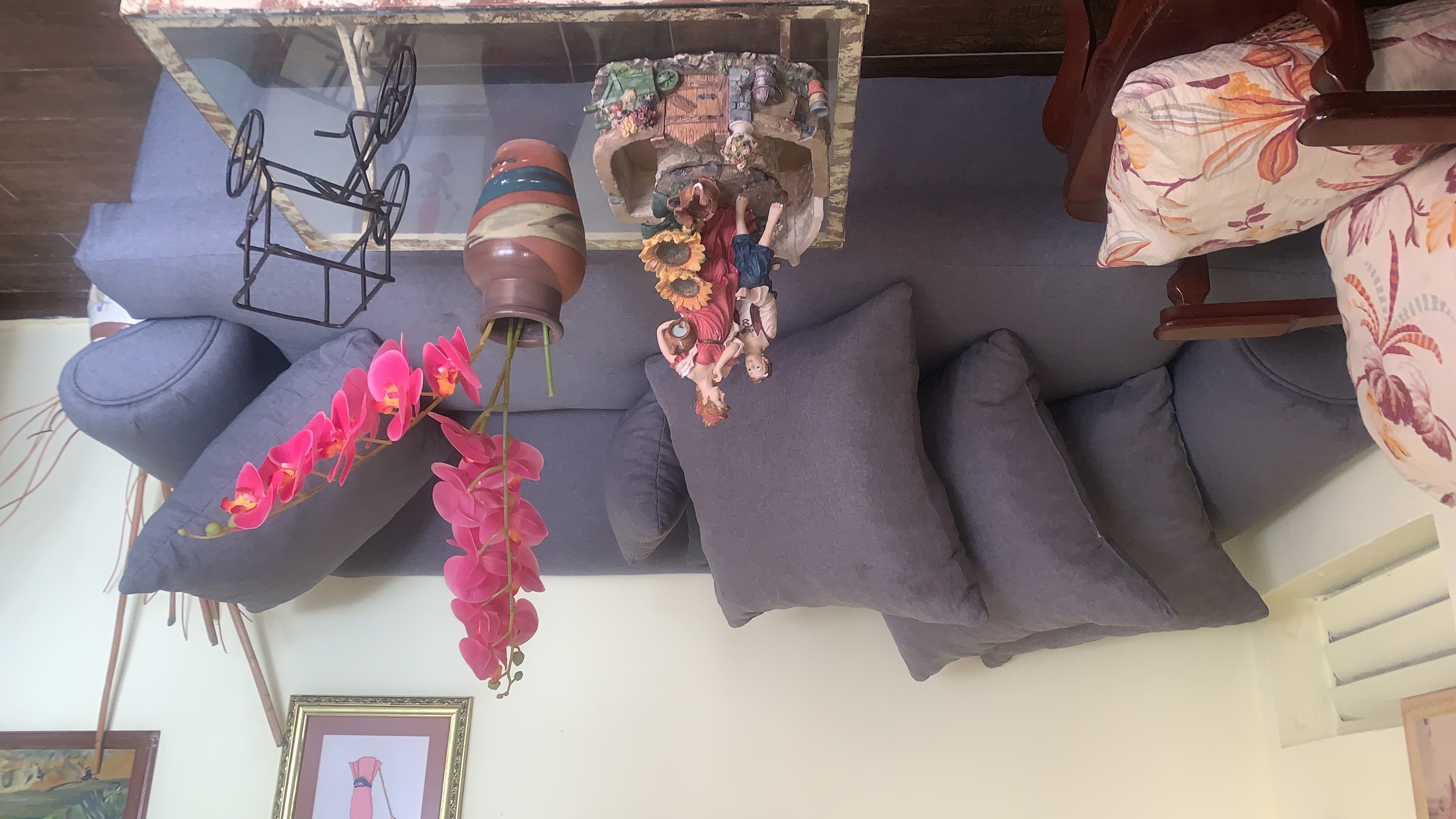 muebles y colchones - Sofa-CAMA americano de hierro 1
