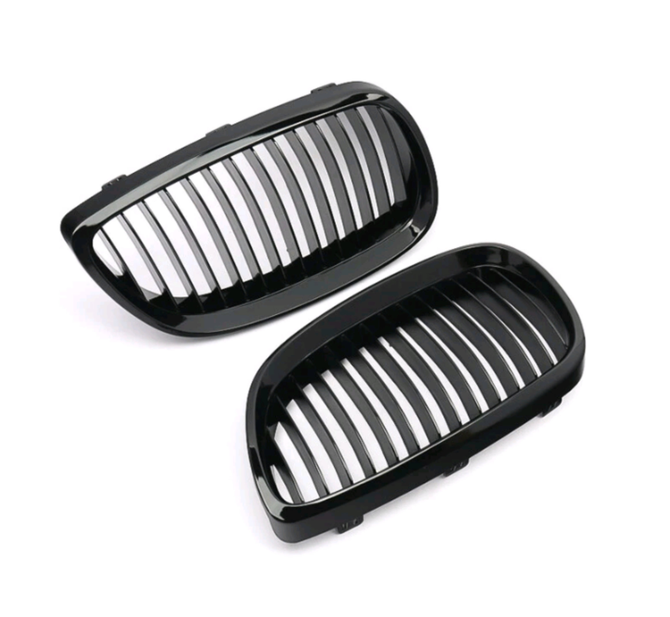 accesorios para vehiculos - Rejilla parachoques, negro brillante, para BMW E92, E93, 328i, 335i, 2006 a 2010 5