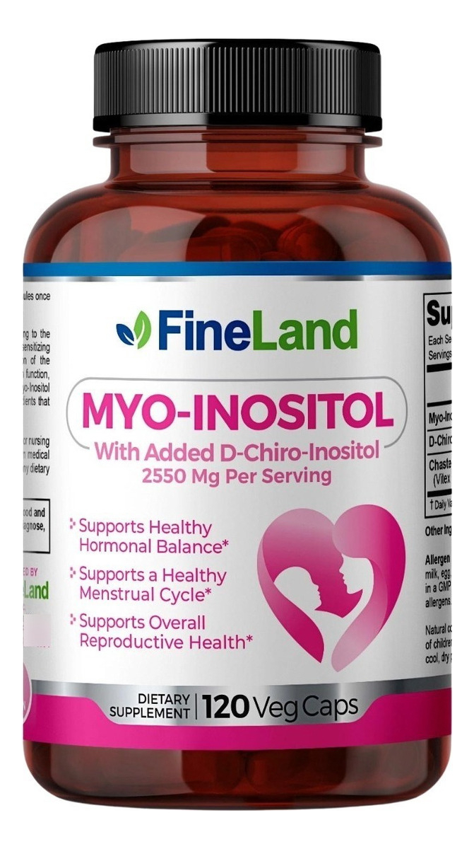 Salud y Equipamiento Médico - Myo-inositol 120 Caps Fineland 0