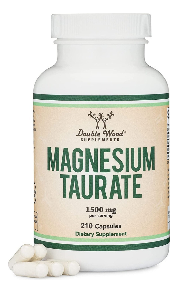Salud y Equipamiento Médico - Taurato Magnesio 1500mg Double 0