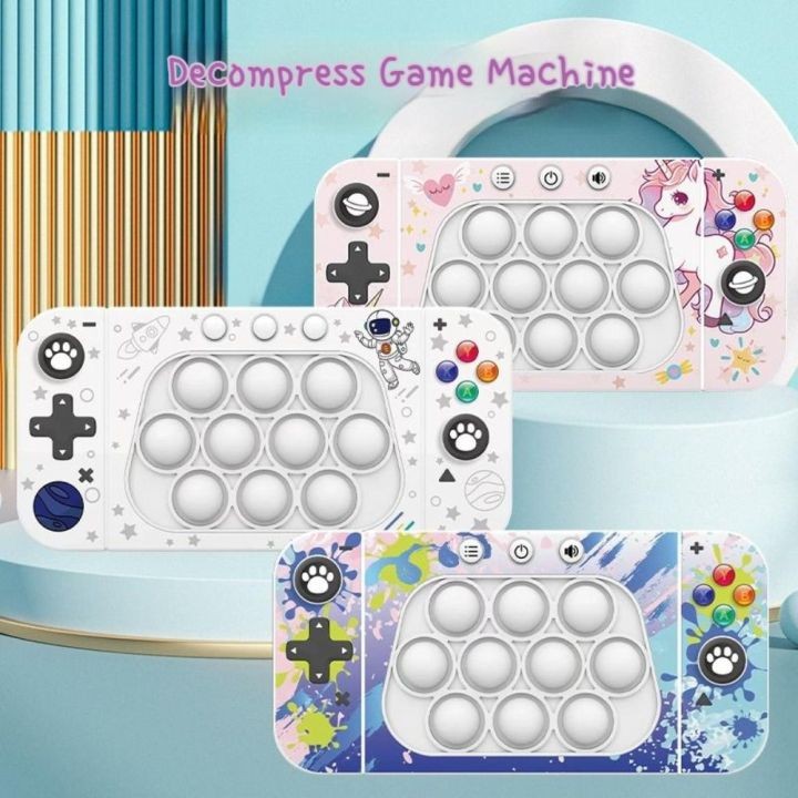 juguetes - POPIT POP IT BUBBLE GAME FAST PUSH QUICK PUSH POPPING ELECTRONICO 1