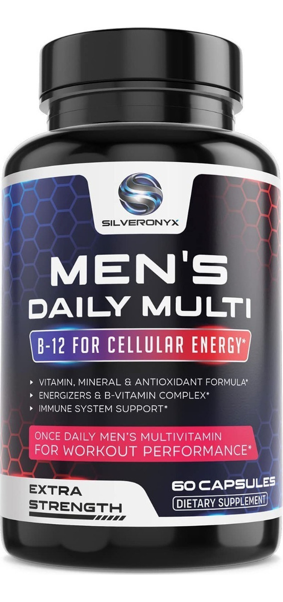 Salud y Equipamiento Médico - Multivitaminico Silverony 60 capsulas