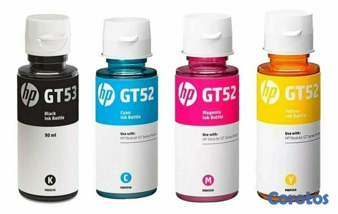 impresoras y scanners -  BOTELLA DE TINTA HP NEGRA, CYAN, MAGENTA, AMARILLO 2