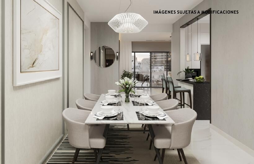 apartamentos - Apartamento en venta #24-1449 con 3 dormitorios, balcón, gimnasio, ascensor. 1