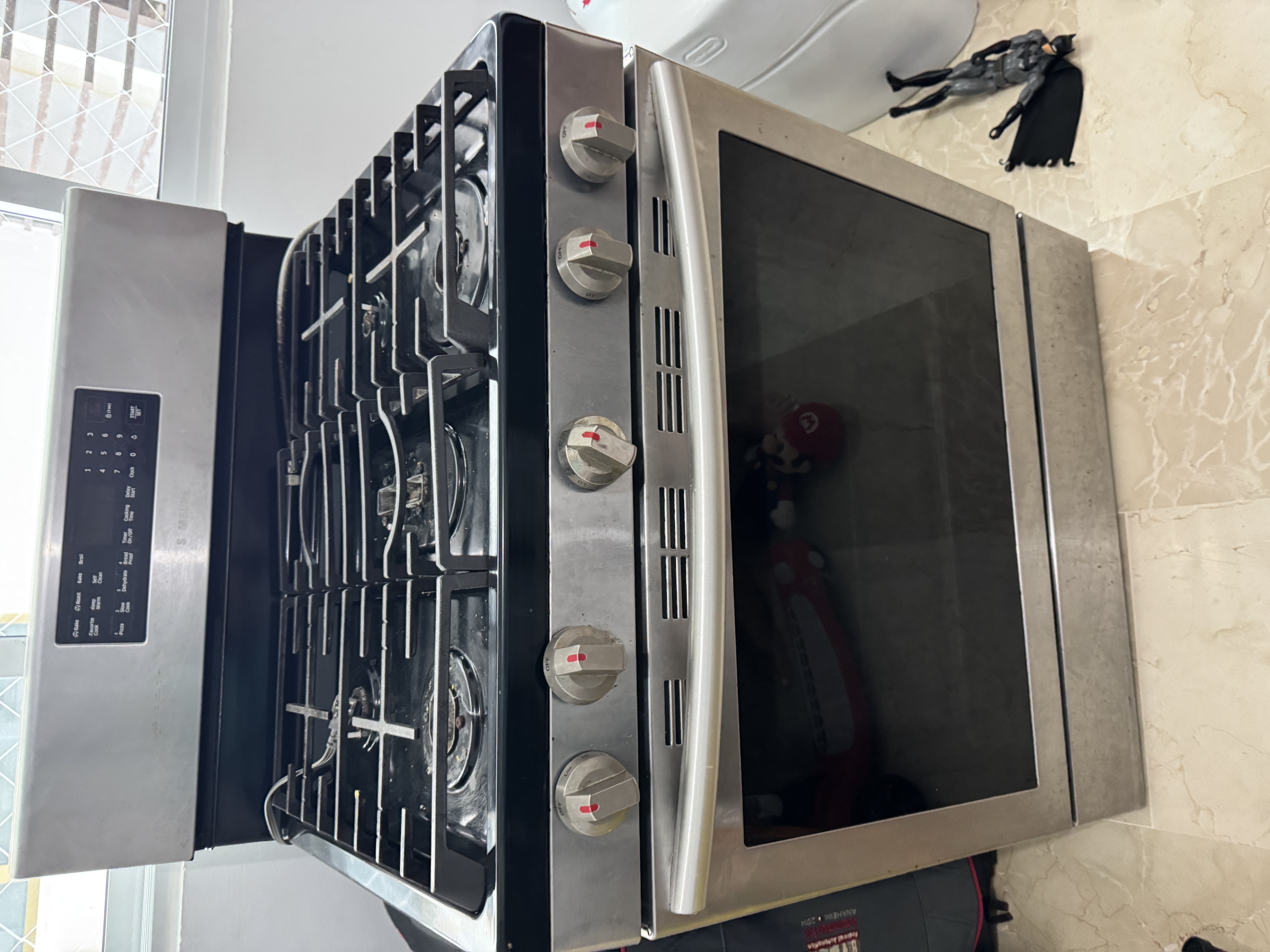 cocina - Estufa Samsung 30" NX60A6115SS/AP