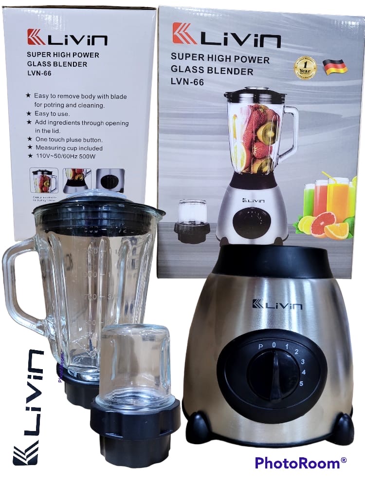 electrodomesticos - Licuadora LIVIN basó cristal  0
