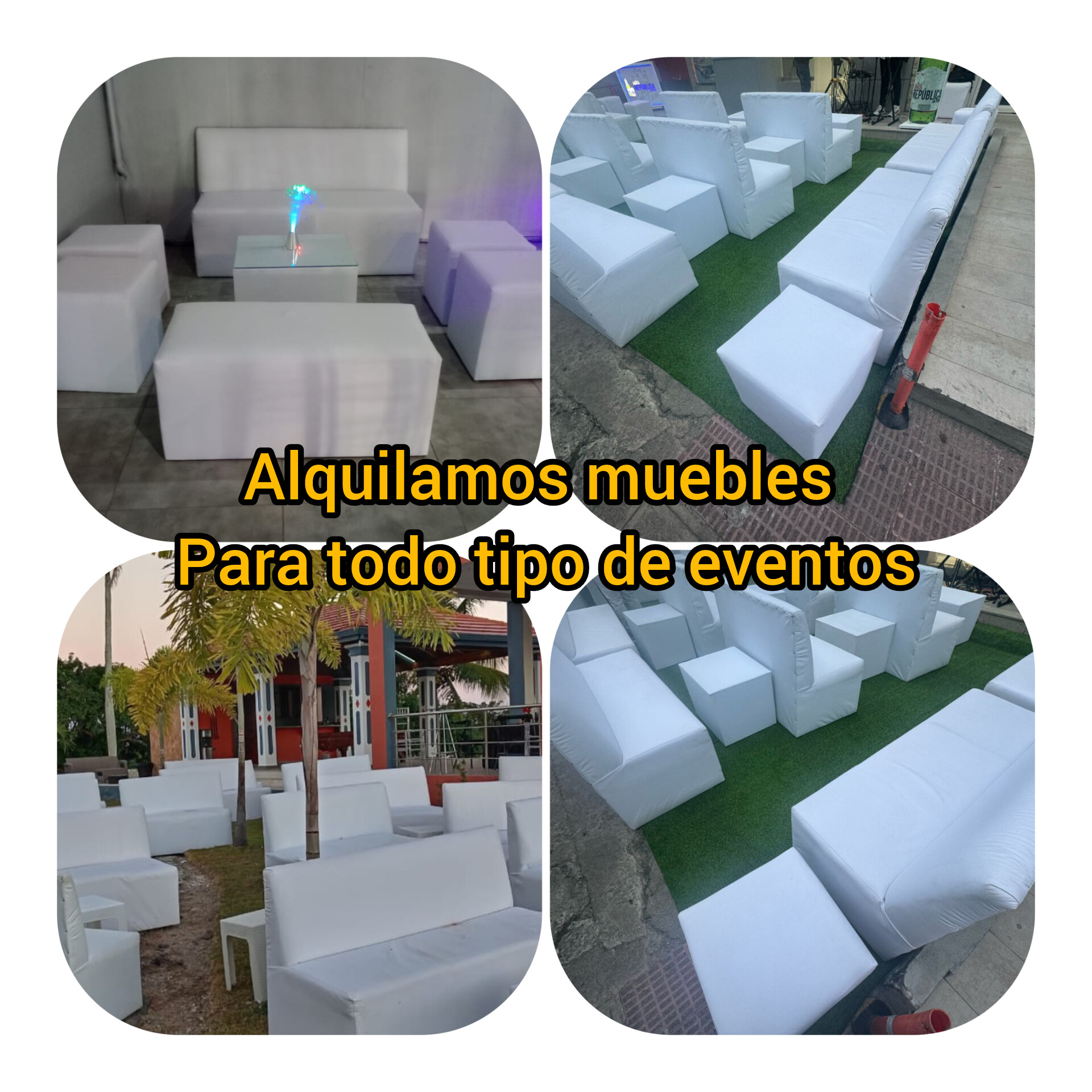 servicios profesionales - Se alquila muebles para todo tipo de eventos  2