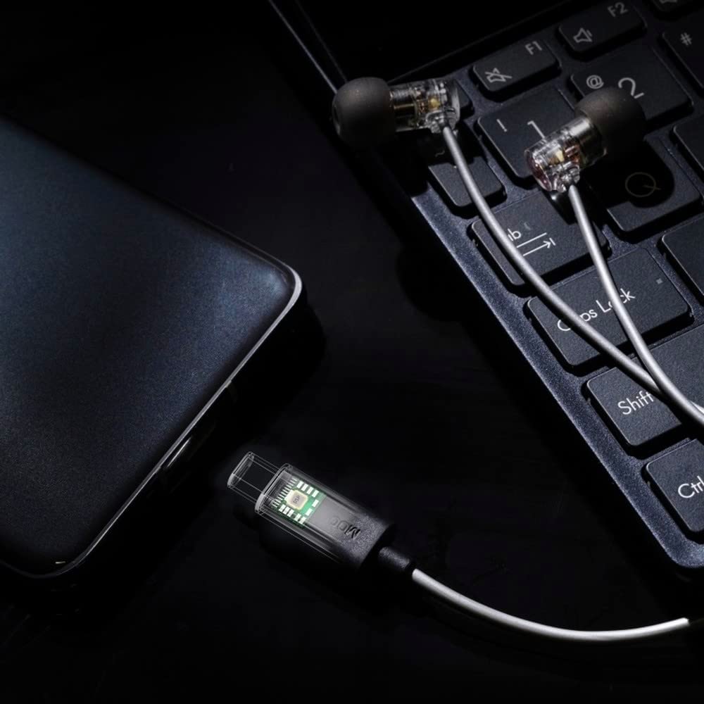 camaras y audio - Moondrop Quarks DSP USB-C con Mic y control volume 3