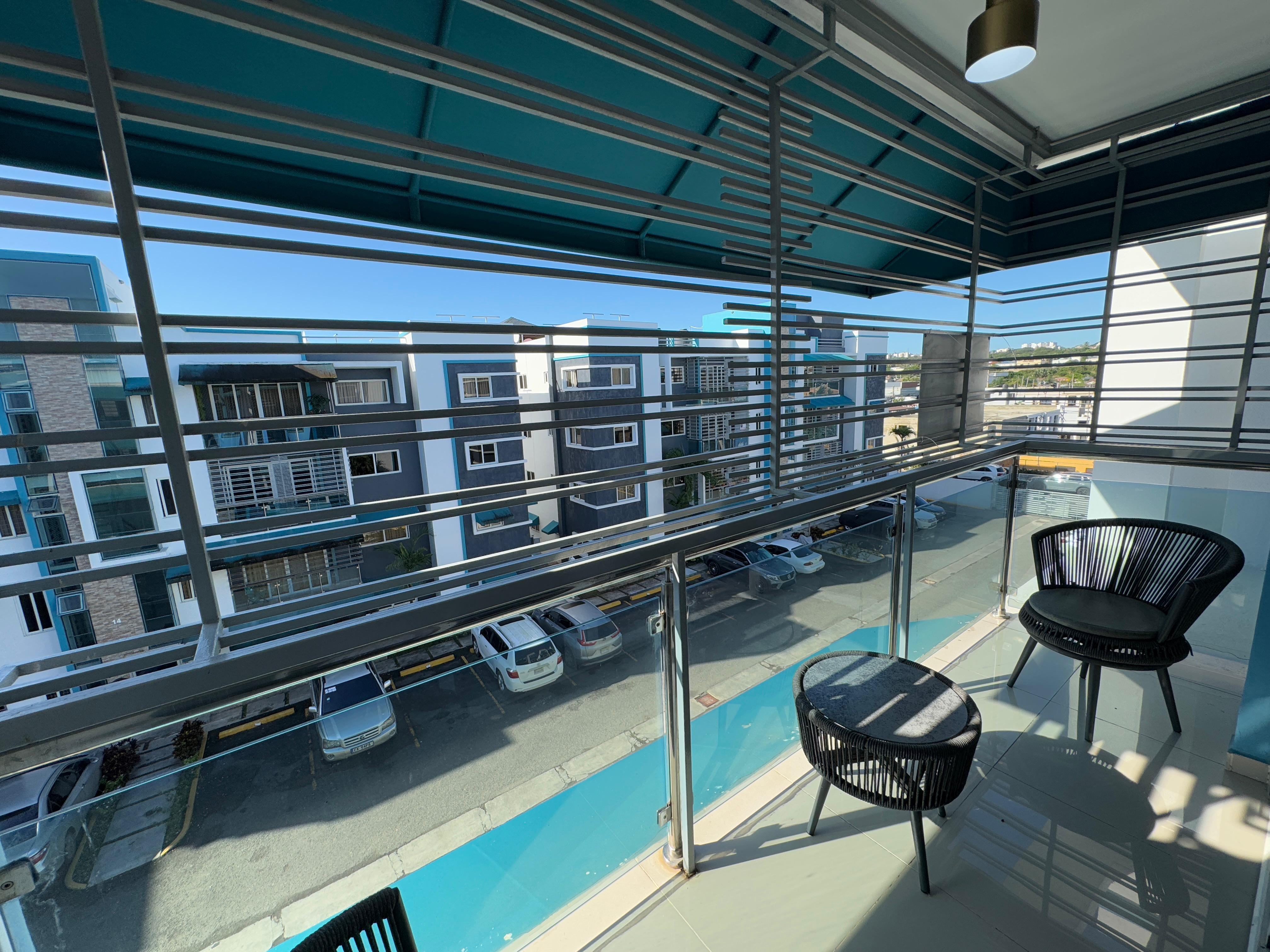 apartamentos - APARTAMENTO EN VENTA FULL AMUEBLADO, AUTOPISTA DUARTE. 1