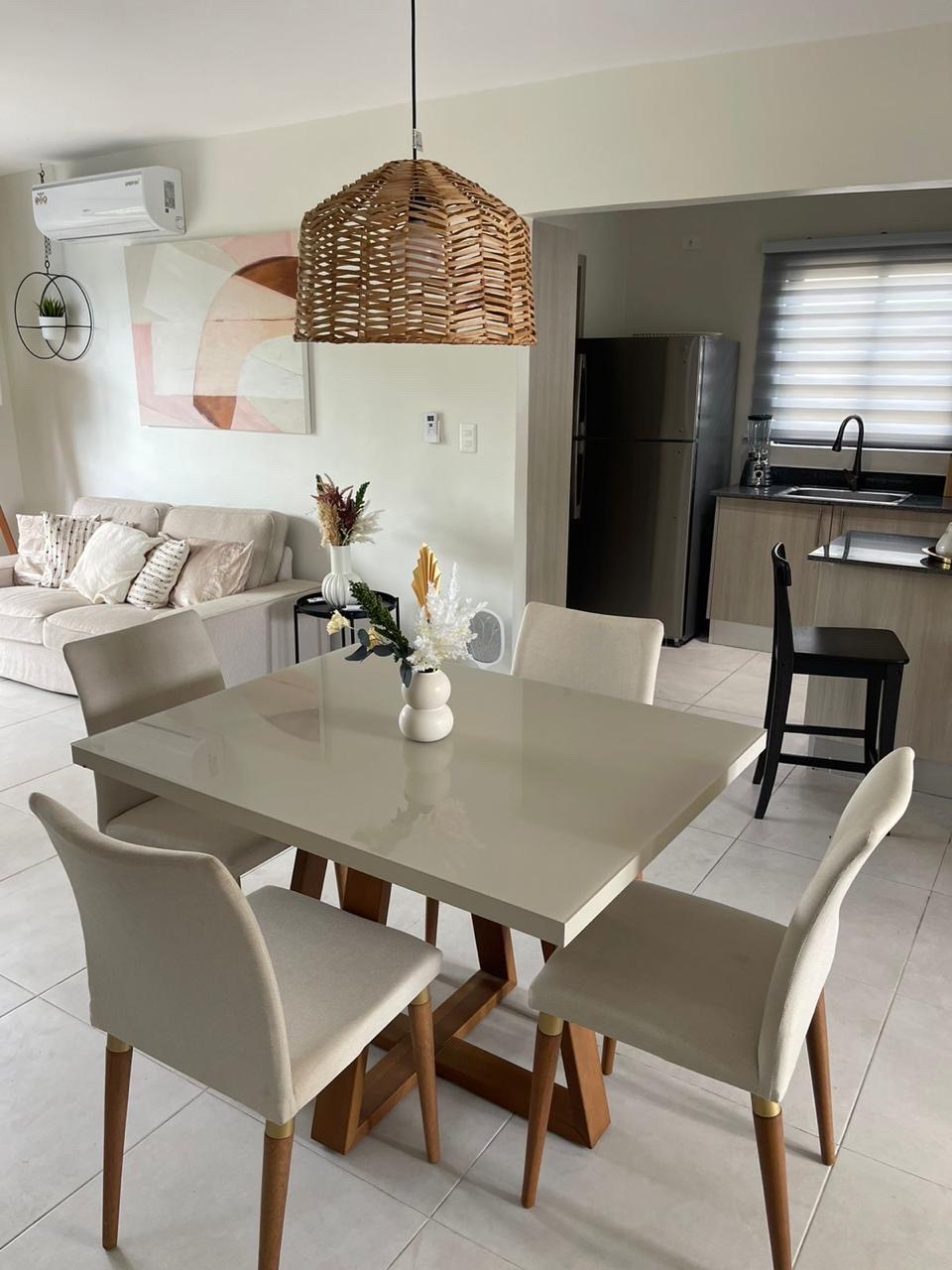casas vacacionales y villas - Rento Villa Totalmente Amueblada En Atabey Residences 1 3