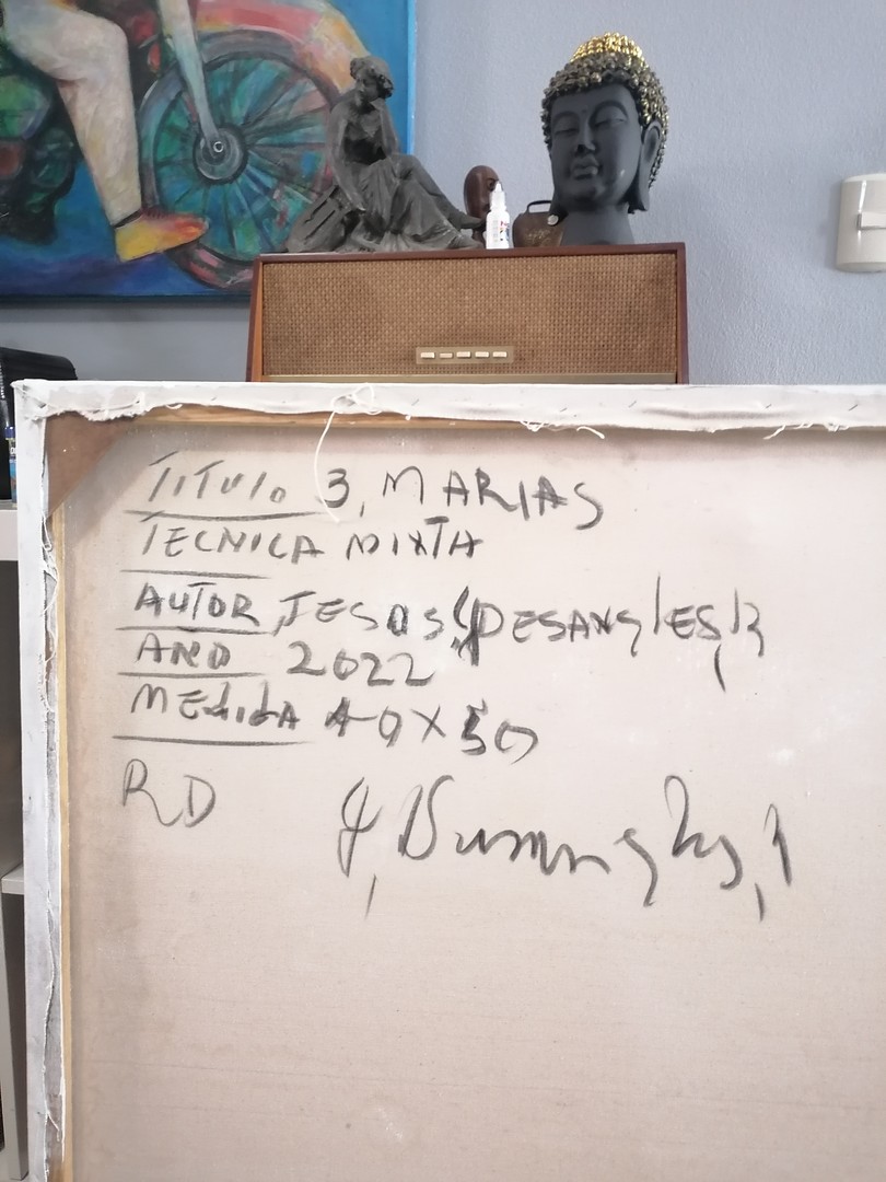 arte y antigüedades - Obra de arte del maestro Jesús desangles  2