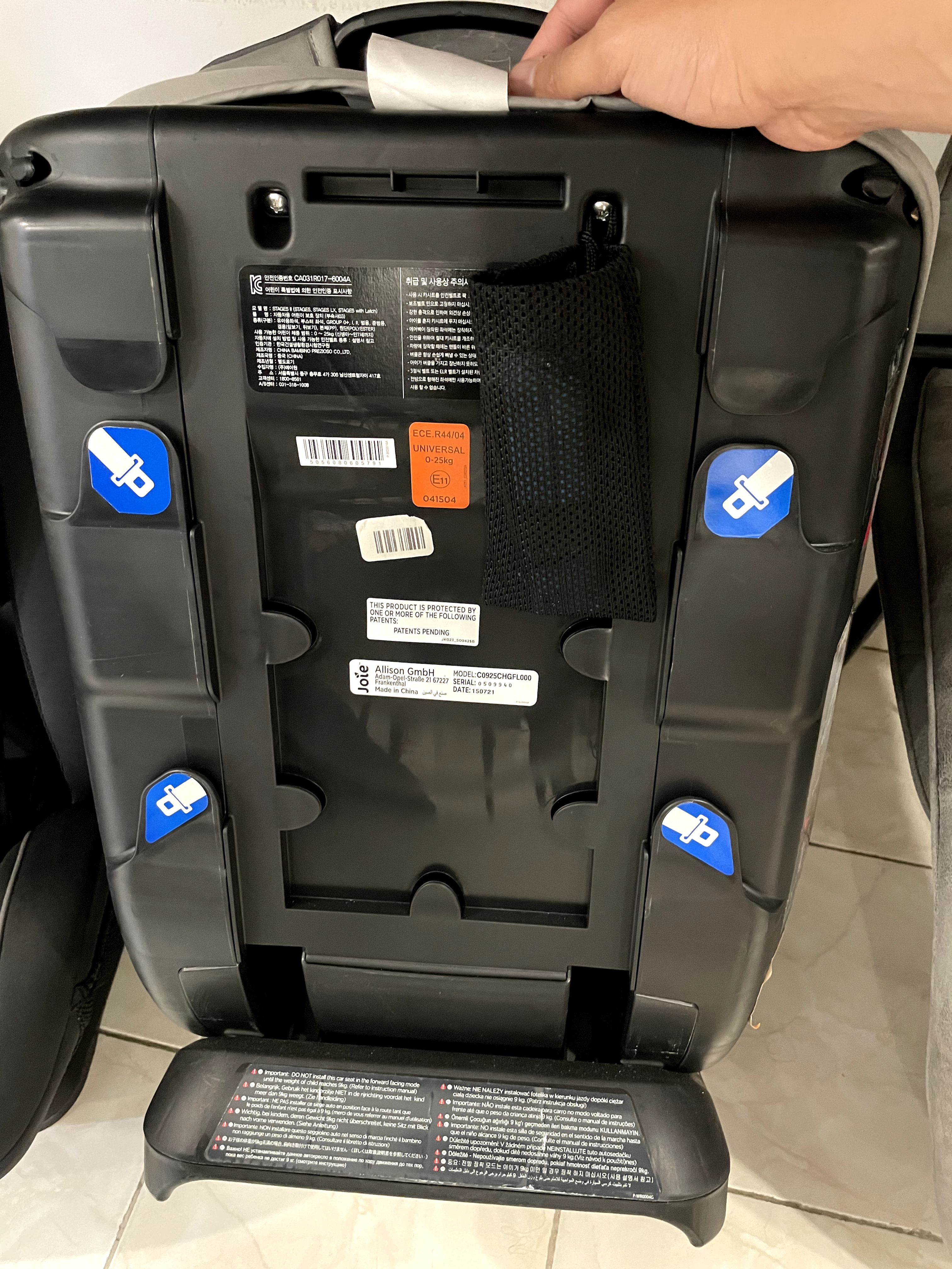 coches y sillas - Se venden Car Seat Joie Stages Silla de Carro para 5