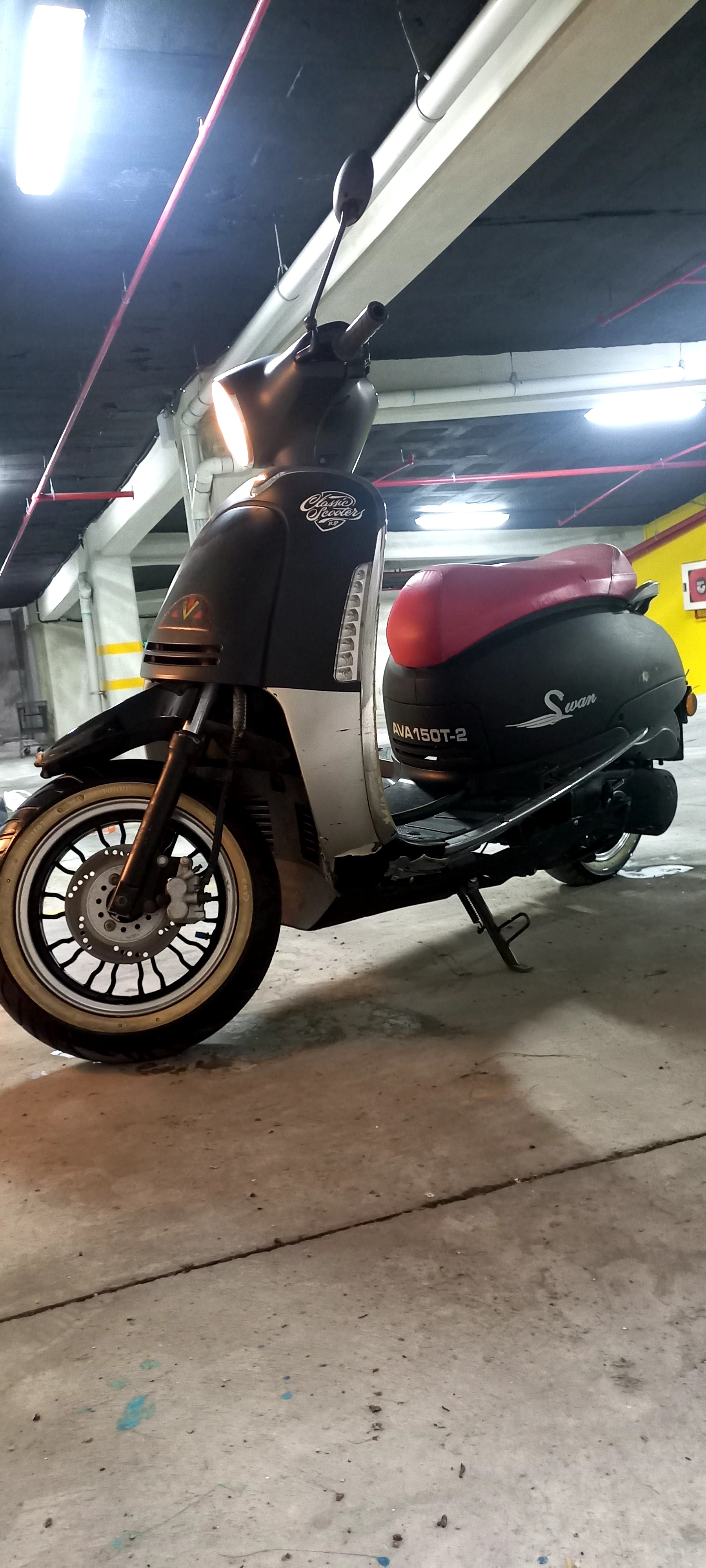 motores y pasolas - Pasola marca AVA Modelo  Swan 150  2