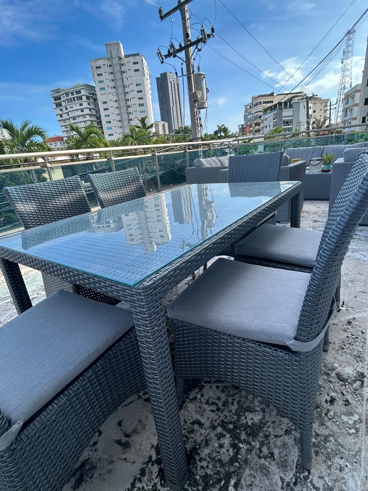 muebles y colchones - juego de muebles exterior 5