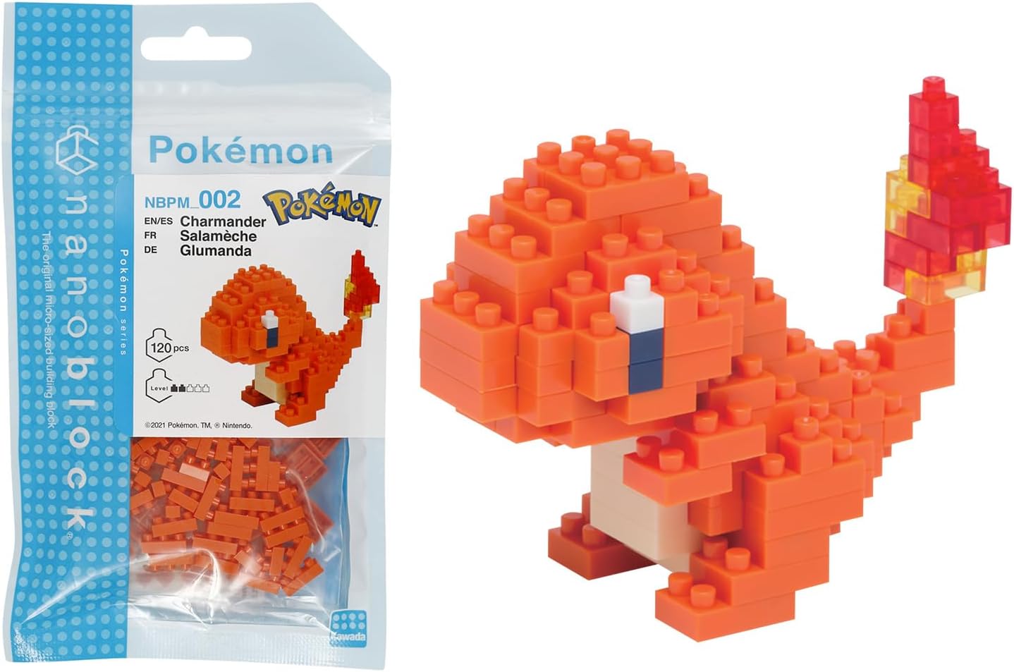 juguetes - Figura de Pokémon Mini para Armar – Estilo LEGO 5
