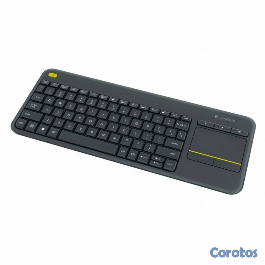 computadoras y laptops - TTECLADO Y TOUCHPAD LOGITECH K400 PLUS USB WIRELESS RECEIVER 2.4GHZ WIRELESS, ES 2