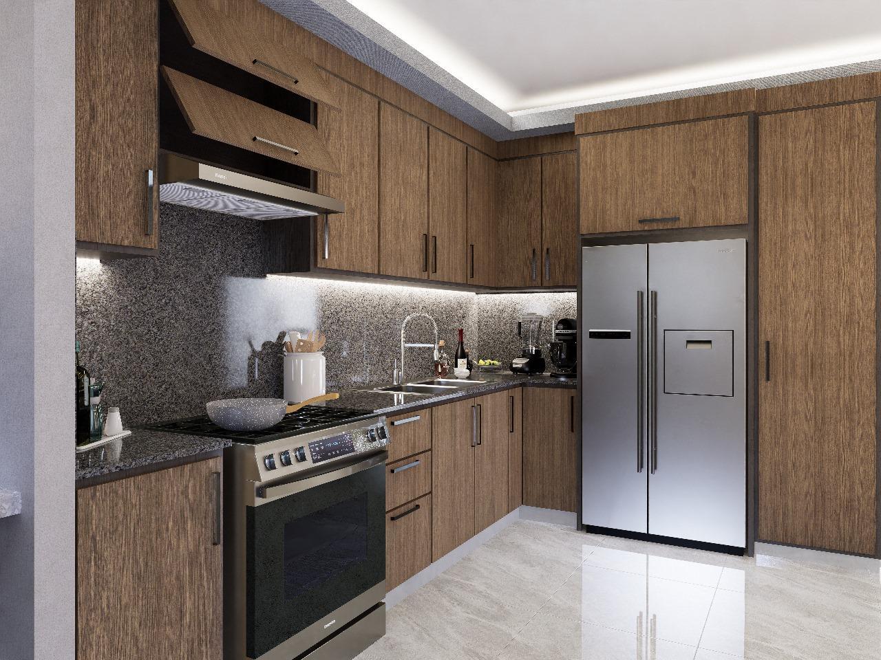 apartamentos - Apartamentos en Venta en Residencial Camila II – Monte Adentro, Santiago 5