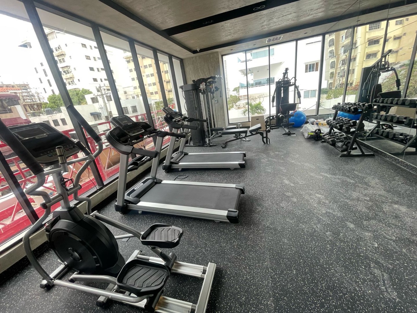 apartamentos - Rento Apto Con Línea Blanca en Piso Alto Listo para Estrenar en Naco. COD: PD222 9