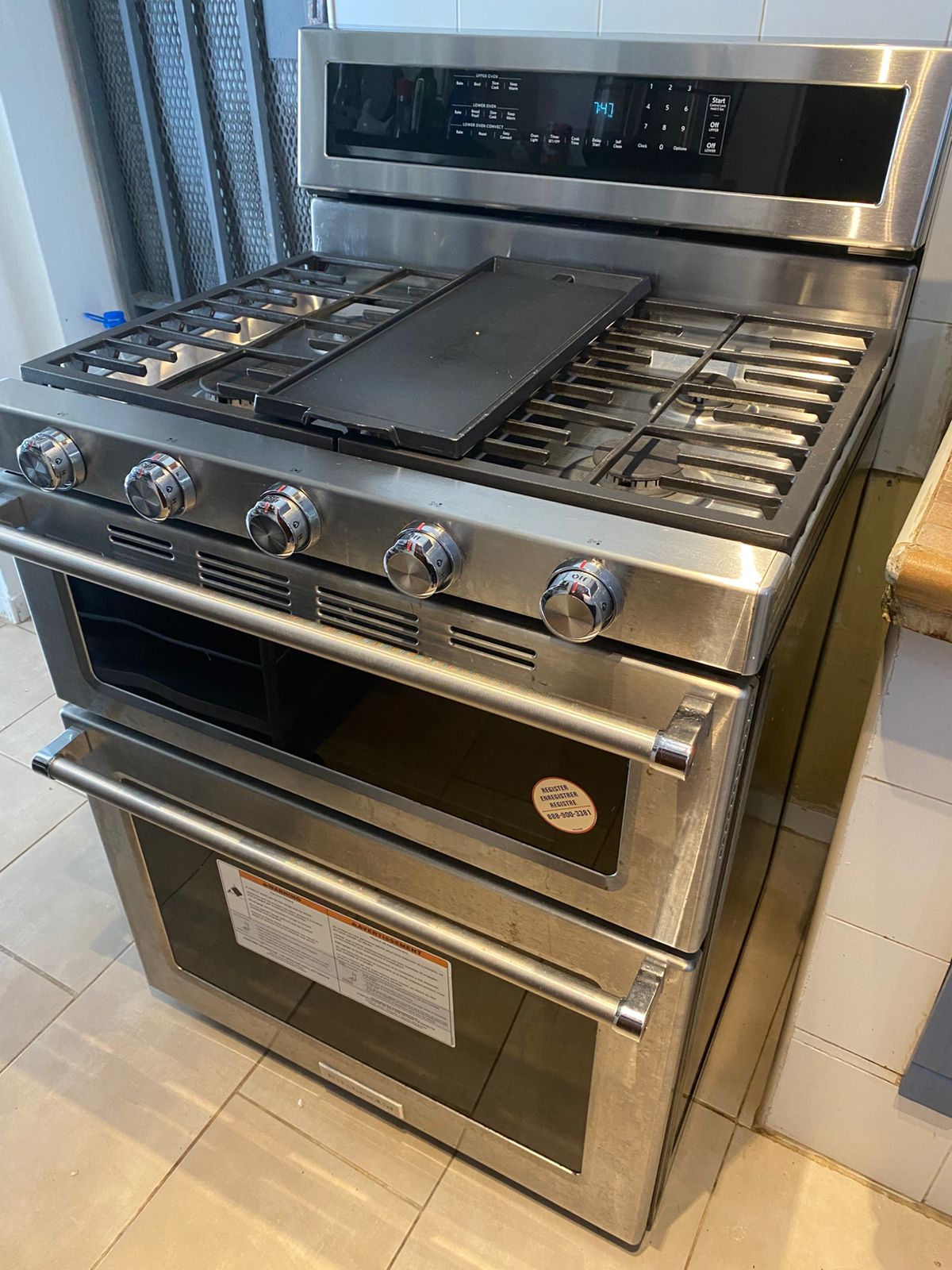 cocina - Estufa kitchenaid de Gas
