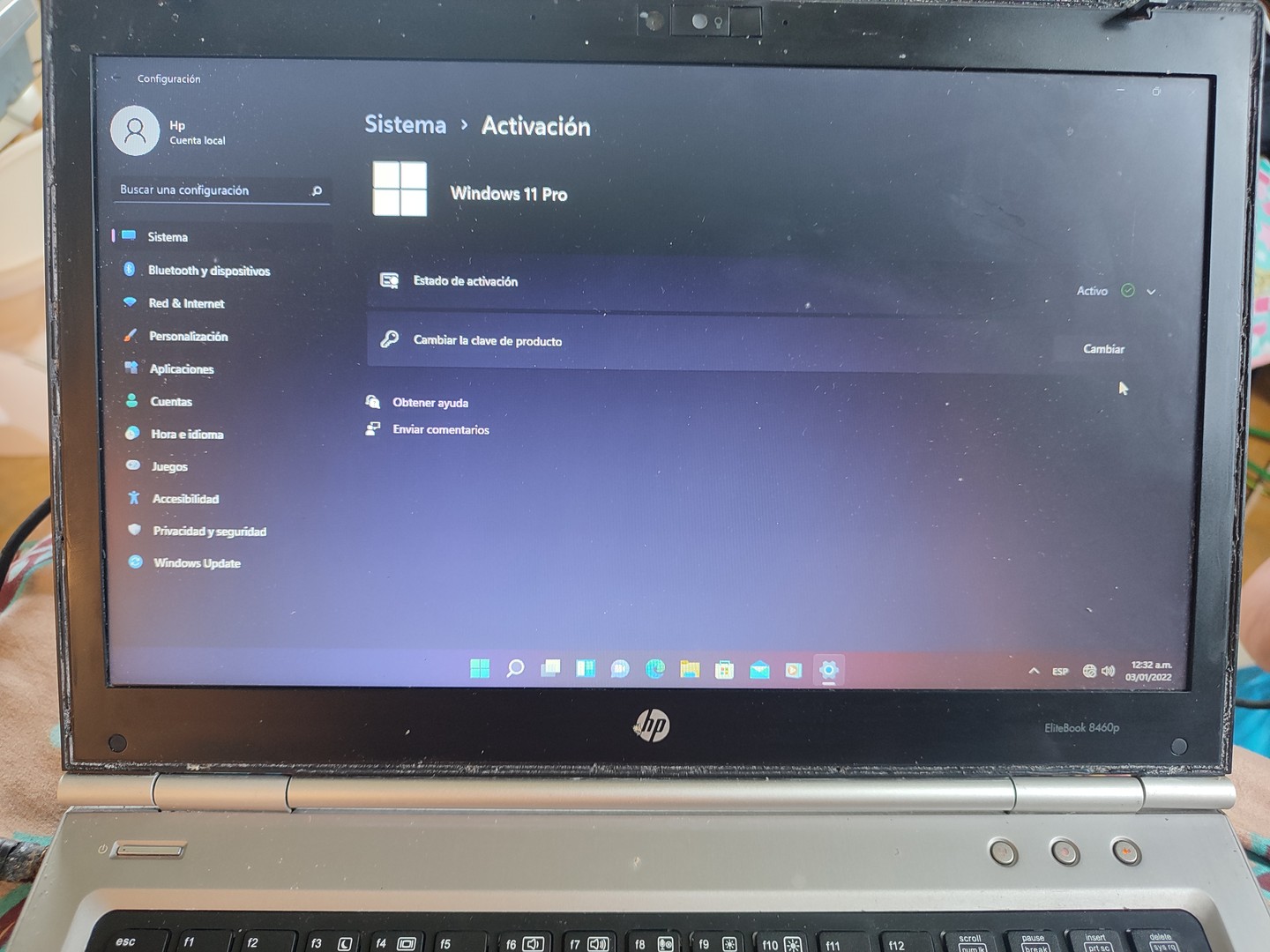 computadoras y laptops - Laptop HP 8460P
 0