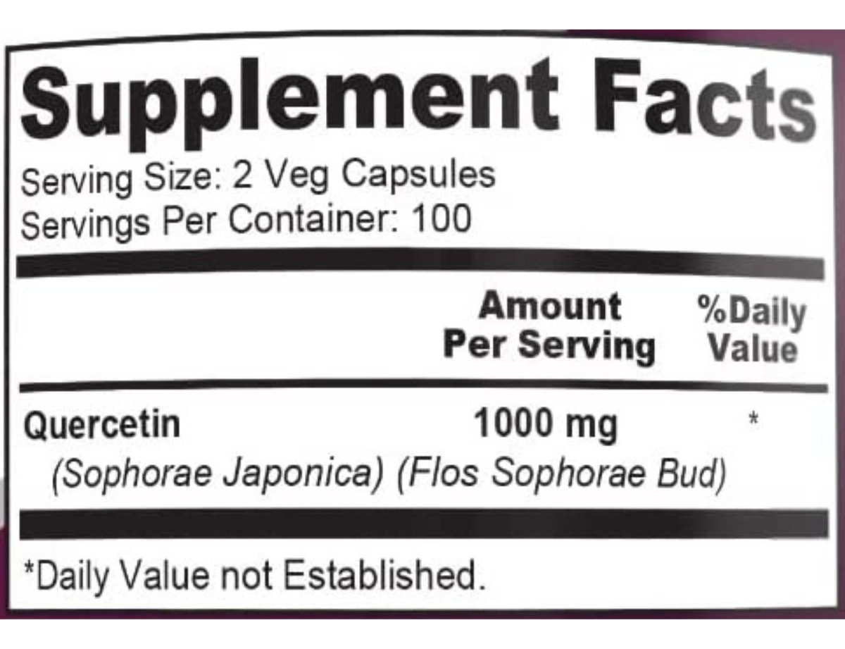Salud y Equipamiento Médico - Quercetina Nusapure 200 caps 1