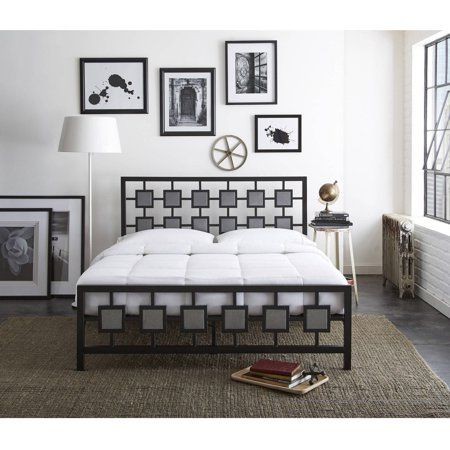 muebles y colchones - base de cama en hierro galvanizado 0