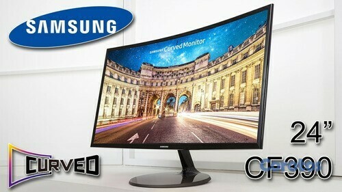 computadoras y laptops - MONITOR CURVO SAMSUNG 24 PULGADAS CURVO, LED 1,920 X 1,080 1