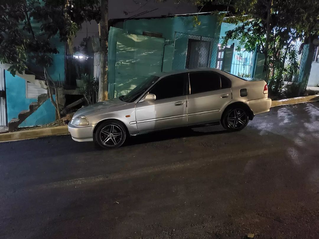 carros - civic gris  0