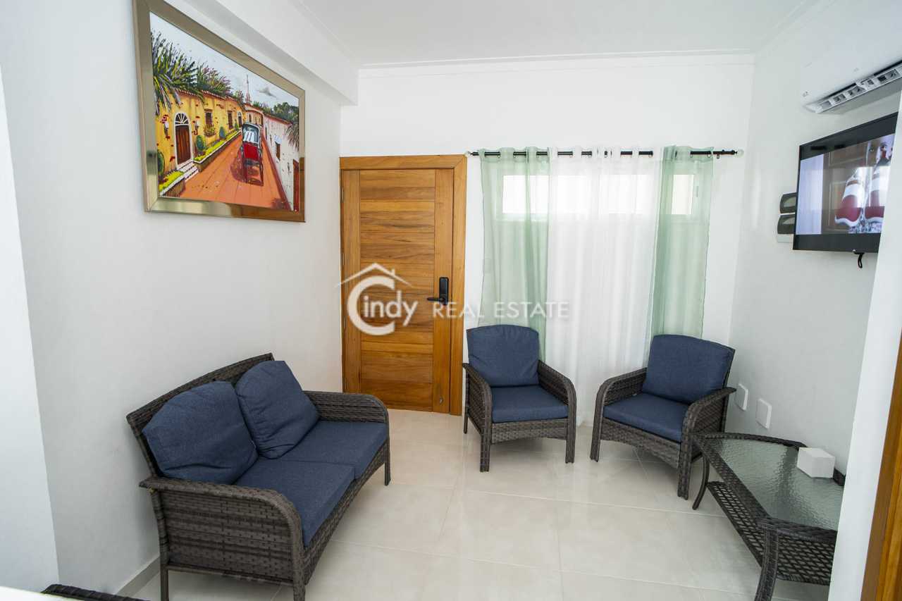apartamentos - Apartamento Tipo Penthouse Amueblado 145, 3 Hab. 2